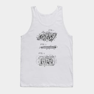 Cassette Patent Design T-Shirt Tank Top